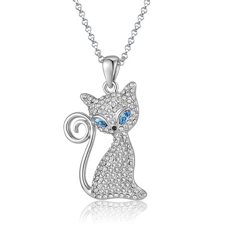Bask in good fortune with the Jumpy Kitty Talisman Necklace